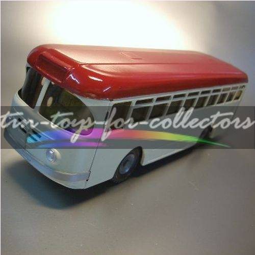 Bus büssing 1959 rot - 1959, rot-silber
