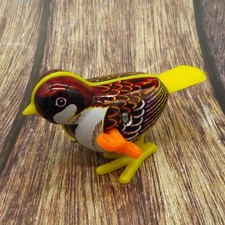 Vintage Vogel Blechspielzeug